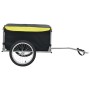 Remolque para bicicletas negro y amarillo 65 kg | Foro24.es | Tu tienda online para hogar, jardín y más Foro24.es