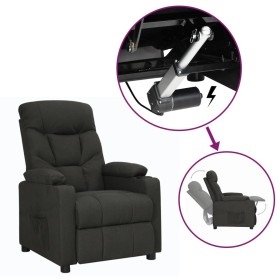 Sillón elevable tela negro by , Armchairs - Ref: Foro24-3093459, Price: 243,50 €, Discount: %