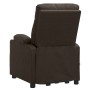 Silla de masaje elevable de tela marrón oscuro | Foro24.es | Tu tienda online para hogar, jardín y más Foro24.es