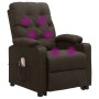 Silla de masaje elevable de tela marrón oscuro | Foro24.es | Tu tienda online para hogar, jardín y más Foro24.es