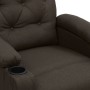 Silla de masaje elevable de tela marrón oscuro | Foro24.es | Tu tienda online para hogar, jardín y más Foro24.es
