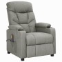 Sillón de masaje elevable tela gris claro by , Electric massage chairs - Ref: Foro24-3093467, Price: 306,55 €, Discount: %