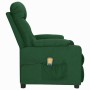 Sillón de masaje elevable tela verde oscuro de , Sillones de masaje eléctricos - Ref: Foro24-3093473, Precio: 329,59 €