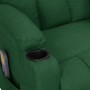 Sillón de masaje elevable tela verde oscuro | Foro24.es | Tu tienda online para hogar, jardín y más Foro24.es