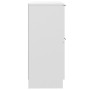 Aparadores 2 uds madera contrachapada blanco 30x30x70 cm de vidaXL, Aparadores - Ref: Foro24-811170, Precio: 66,89 €, Descuen...
