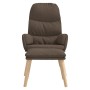 Sillón de relax con reposapiés de tela gris taupé | Foro24.es | Tu tienda online para hogar, jardín y más Foro24.es
