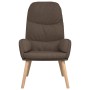 Sillón de relax con reposapiés de tela gris taupé | Foro24.es | Tu tienda online para hogar, jardín y más Foro24.es