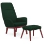 Sillón de relax con taburete tela verde oscuro von , Sessel - Ref: Foro24-3097876, Preis: 152,85 €, Rabatt: %