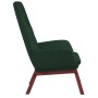 Sillón de relax con taburete tela verde oscuro von , Sessel - Ref: Foro24-3097876, Preis: 152,85 €, Rabatt: %