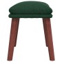 Sillón de relax con taburete tela verde oscuro von , Sessel - Ref: Foro24-3097876, Preis: 152,85 €, Rabatt: %