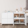 Aparadores 2 unidades madera contrachapada blanco 70x41x75 cm von , Sideboards - Ref: Foro24-3098089, Preis: 169,41 €, Rabatt: %