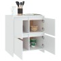 Aparadores 2 unidades madera contrachapada blanco 70x41x75 cm von , Sideboards - Ref: Foro24-3098089, Preis: 169,41 €, Rabatt: %