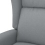 Sillón orejero reclinable eléctrico de tela gris claro de , Sillones - Ref: Foro24-3098319, Precio: 272,23 €, Descuento: %