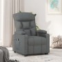 Sillón reclinable eléctrico de tela gris oscuro by , Armchairs - Ref: Foro24-3098816, Price: 253,41 €, Discount: %