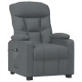 Sillón reclinable eléctrico de tela gris oscuro by , Armchairs - Ref: Foro24-3098816, Price: 253,41 €, Discount: %