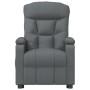 Sillón reclinable eléctrico de tela gris oscuro by , Armchairs - Ref: Foro24-3098816, Price: 253,41 €, Discount: %