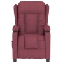 Sillón de masaje eléctrico tela rojo tinto von , Elektrische Massagesessel - Ref: Foro24-3098792, Preis: 270,87 €, Rabatt: %
