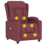 Sillón de masaje eléctrico tela rojo tinto von , Elektrische Massagesessel - Ref: Foro24-3098792, Preis: 270,87 €, Rabatt: %