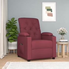 Sillón reclinable eléctrico tela rojo tinto von , Sessel - Ref: Foro24-3098842, Preis: 243,21 €, Rabatt: %