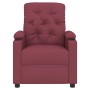 Sillón reclinable eléctrico tela rojo tinto von , Sessel - Ref: Foro24-3098842, Preis: 243,21 €, Rabatt: %
