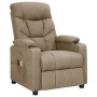 Sillón de masaje eléctrico tela gris taupé | Foro24.es | Tu tienda online para hogar, jardín y más Foro24.es