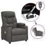 Sillón de masaje eléctrico tela gris oscuro by , Electric massage chairs - Ref: Foro24-3098828, Price: 302,66 €, Discount: %