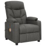 Sillón de masaje eléctrico tela gris oscuro by , Electric massage chairs - Ref: Foro24-3098828, Price: 302,66 €, Discount: %