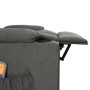 Sillón de masaje eléctrico tela gris oscuro by , Electric massage chairs - Ref: Foro24-3098828, Price: 302,66 €, Discount: %