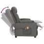Sillón de masaje eléctrico tela gris oscuro by , Electric massage chairs - Ref: Foro24-3098828, Price: 302,66 €, Discount: %