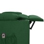 Sillón reclinable eléctrico tela verde oscuro by , Armchairs - Ref: Foro24-3098821, Price: 218,76 €, Discount: %