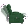 Sillón reclinable eléctrico tela verde oscuro by , Armchairs - Ref: Foro24-3098821, Price: 218,76 €, Discount: %