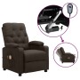 Sillón de masaje eléctrico tela marrón oscuro | Foro24.es | Tu tienda online para hogar, jardín y más Foro24.es