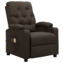 Sillón de masaje eléctrico tela marrón oscuro | Foro24.es | Tu tienda online para hogar, jardín y más Foro24.es