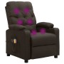Sillón de masaje eléctrico tela marrón oscuro | Foro24.es | Tu tienda online para hogar, jardín y más Foro24.es