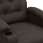 Sillón de masaje eléctrico tela marrón oscuro | Foro24.es | Tu tienda online para hogar, jardín y más Foro24.es