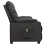 Sillón reclinable eléctrico de tela gris oscuro by , Armchairs - Ref: Foro24-3098840, Price: 225,39 €, Discount: %