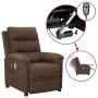 Sillón de masaje eléctrico tela marrón | Foro24.es | Tu tienda online para hogar, jardín y más Foro24.es