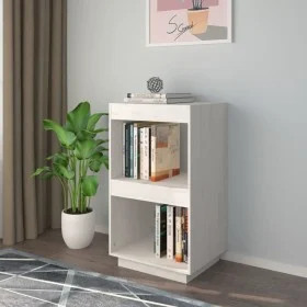 Solid white pine wood shelf 40x35x71 cm by vidaXL, Bookcases and shelves - Ref: Foro24-810840, Price: 35,89 €, Discount: %