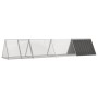 Jaula de conejos acero galvanizado antracita 403,5x80,5x71 cm by , Cages and habitats for small animals - Ref: Foro24-3106447...