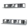 Set de muebles para TV 5 pzas madera contrachapada gris Sonoma | Foro24.es | Tu tienda online para hogar, jardín y más Foro24.es