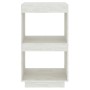 Estantería madera maciza de pino blanca 40x35x71 cm