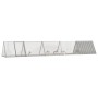 Jaula para conejos acero galvanizado gris 504,5x80,5x71 cm by , Cages and habitats for small animals - Ref: Foro24-3106451, P...