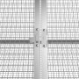 Jaula para conejos acero galvanizado gris 504,5x80,5x71 cm by , Cages and habitats for small animals - Ref: Foro24-3106451, P...