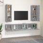 Set de muebles para TV 5 pzas madera contrachapada gris Sonoma by , TV Furniture - Ref: Foro24-3120210, Price: 191,46 €, Disc...
