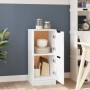 Hochglanzweißes Sperrholz-Sideboard 30x30x70 cm von vidaXL, Sideboards - Ref: Foro24-811181, Preis: 52,99 €, Rabatt: %
