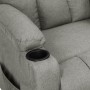 Sillón reclinable de tela gris claro von , Sessel - Ref: Foro24-339082, Preis: 183,22 €, Rabatt: %