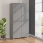Armario HAMAR madera maciza de pino gris claro 89x50x180 cm | Foro24.es | Tu tienda online para hogar, jardín y más Foro24.es