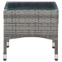 Mesa de centro de ratán sintético gris 60x40x36 cm by , Garden tables - Ref: Foro24-45908, Price: 71,56 €, Discount: %
