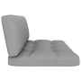 Muebles de palés 6 pzas y cojines madera pino impregnada blanco by , Garden sets - Ref: Foro24-3066855, Price: 653,06 €, Disc...