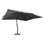 Cantilever parasol with anthracite wooden pole 400x300 cm by vidaXL, Umbrellas - Ref: Foro24-318430, Price: 187,97 €, Discoun...